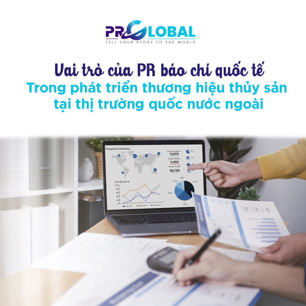 PR báo chí đối với phát triển thương hiệu thủy sản