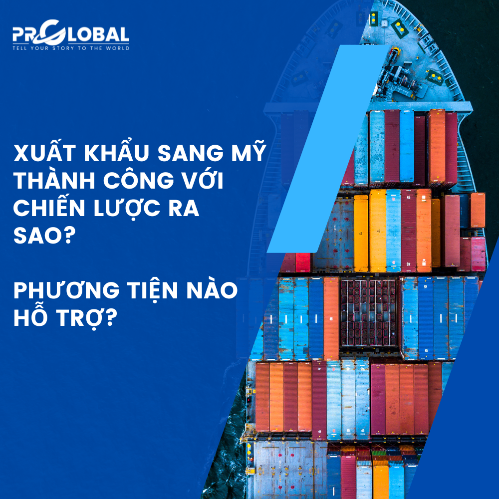 Xuất khẩu sang Mỹ thành công với chiến lược ra sao? Phương tiện nào hỗ trợ?