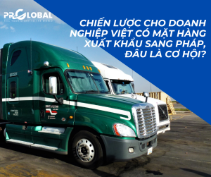 Chiến lược cho doanh nghiệp Việt có mặt hàng xuất khẩu sang Pháp, đâu là cơ hội?